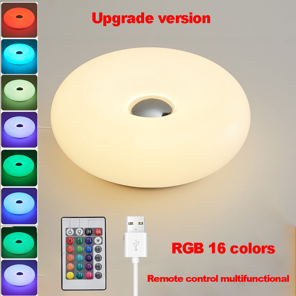 USB-lamp LumaSphere met aanraakbediening, dimbare RGB-kleurwisselende bed- en bureaulamp | elesira