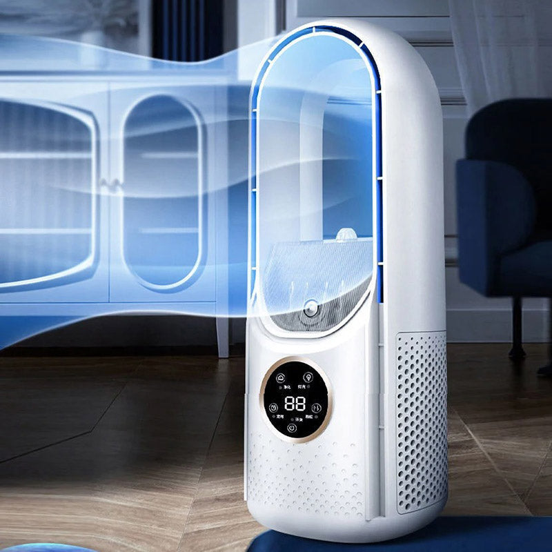 WhisperCool draagbare aircooler zonder bladen: perfect voor elke ruimte | elesira