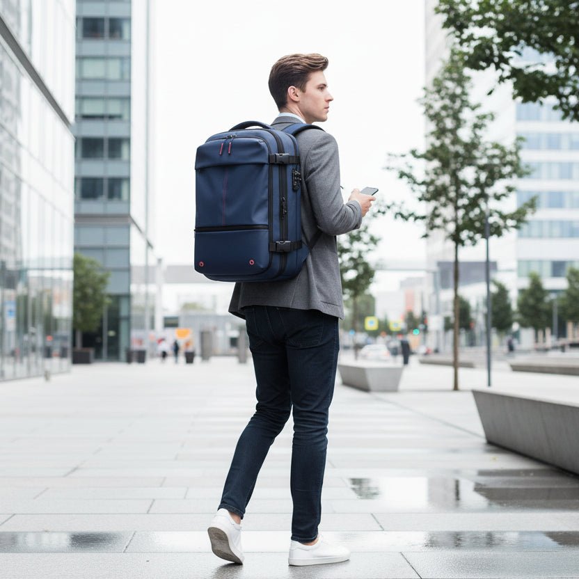 Borsa versatile per laptop da viaggio con design comprimibile | elesira