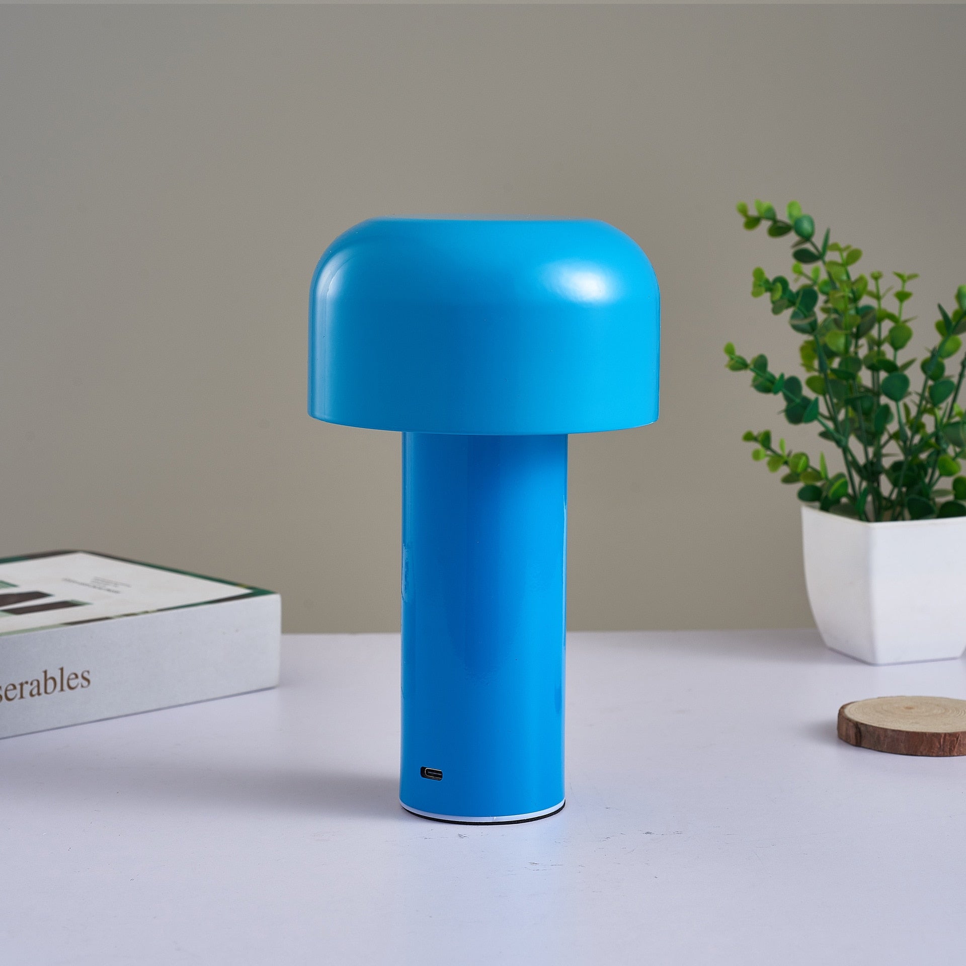 Stolní bezdrátová lampa ve tvaru houby v italském stylu | elesira