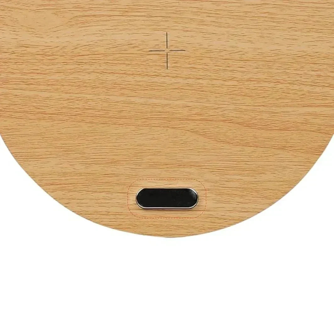 Practical - Wireless Charger 15W with Adjustable Touch Lamp for iPhone and AirPods | elesira