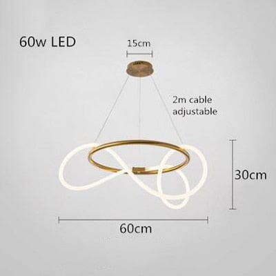 The Soran Swirl Chandelier | elesira