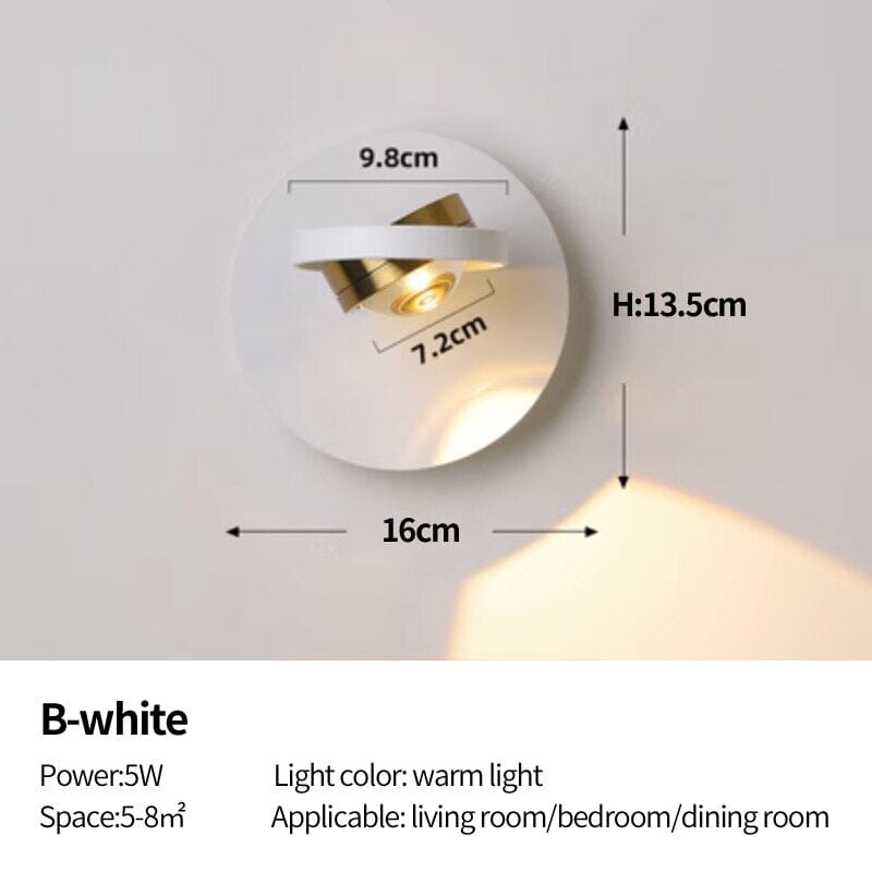 Isabella Rotatable Wall Light | elesira