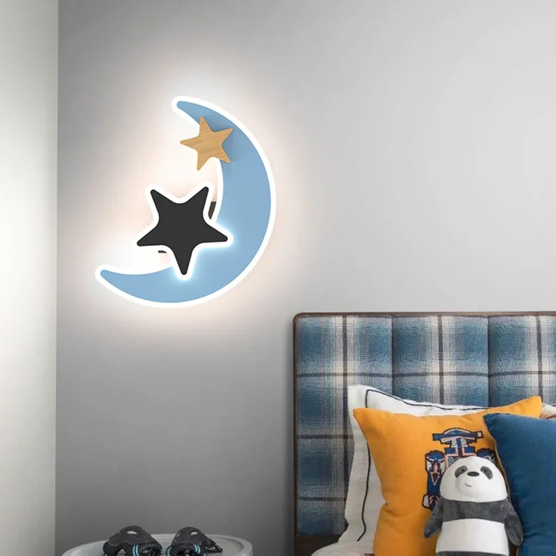 Lampă de perete LED Cartoon Rocket | elesira