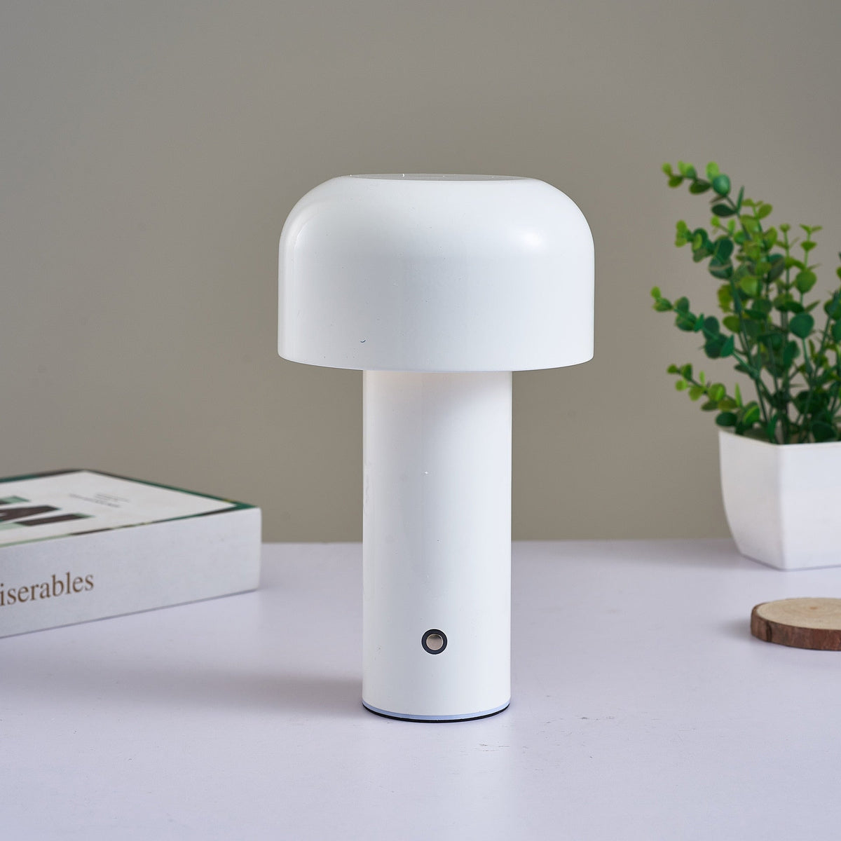 Stolní bezdrátová lampa ve tvaru houby v italském stylu | elesira