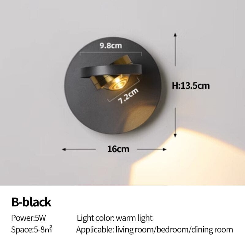 Isabella Rotatable Wall Light | elesira
