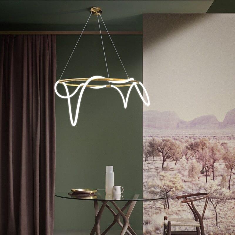 The Soran Swirl Chandelier | elesira