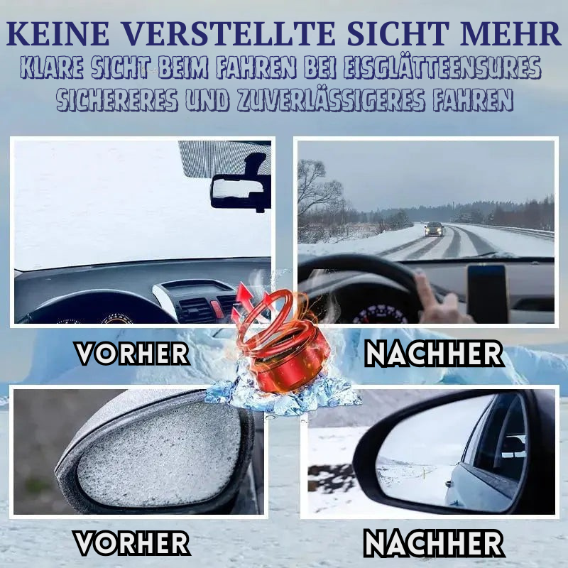 Solar-Powered Car Window Defroster - Reduces Fog and Moisture | elesira