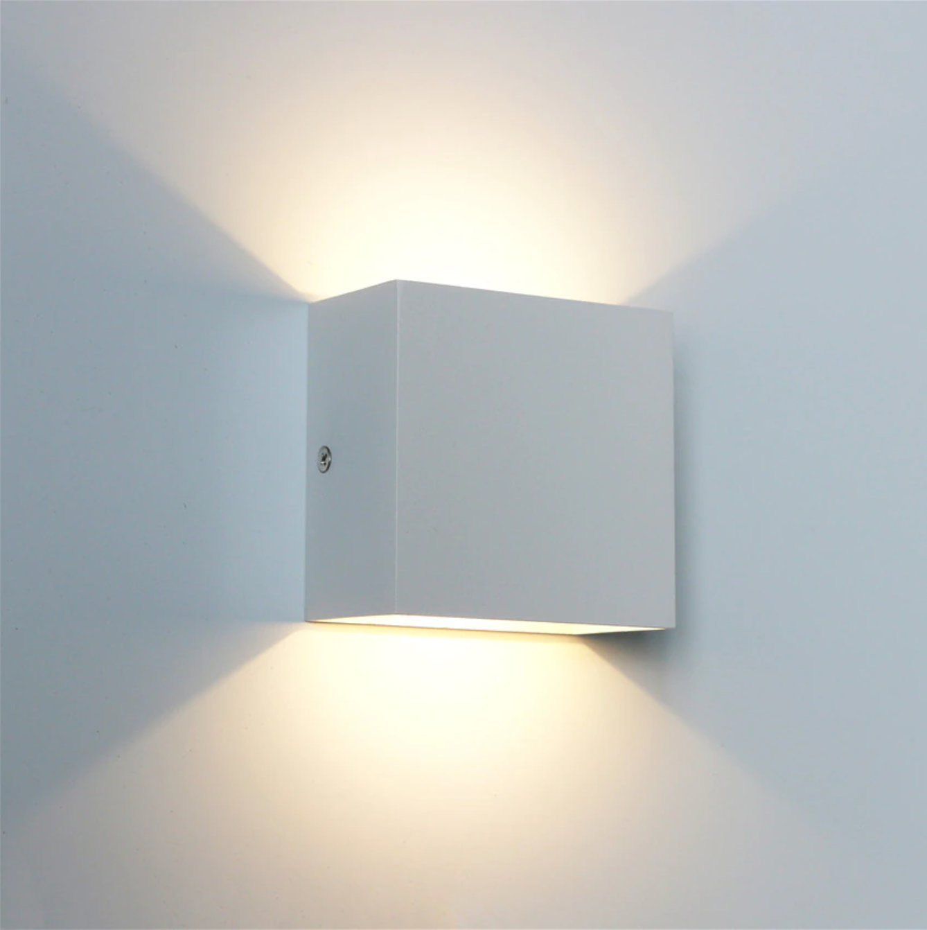 Metal Cube Led Wall Light | elesira
