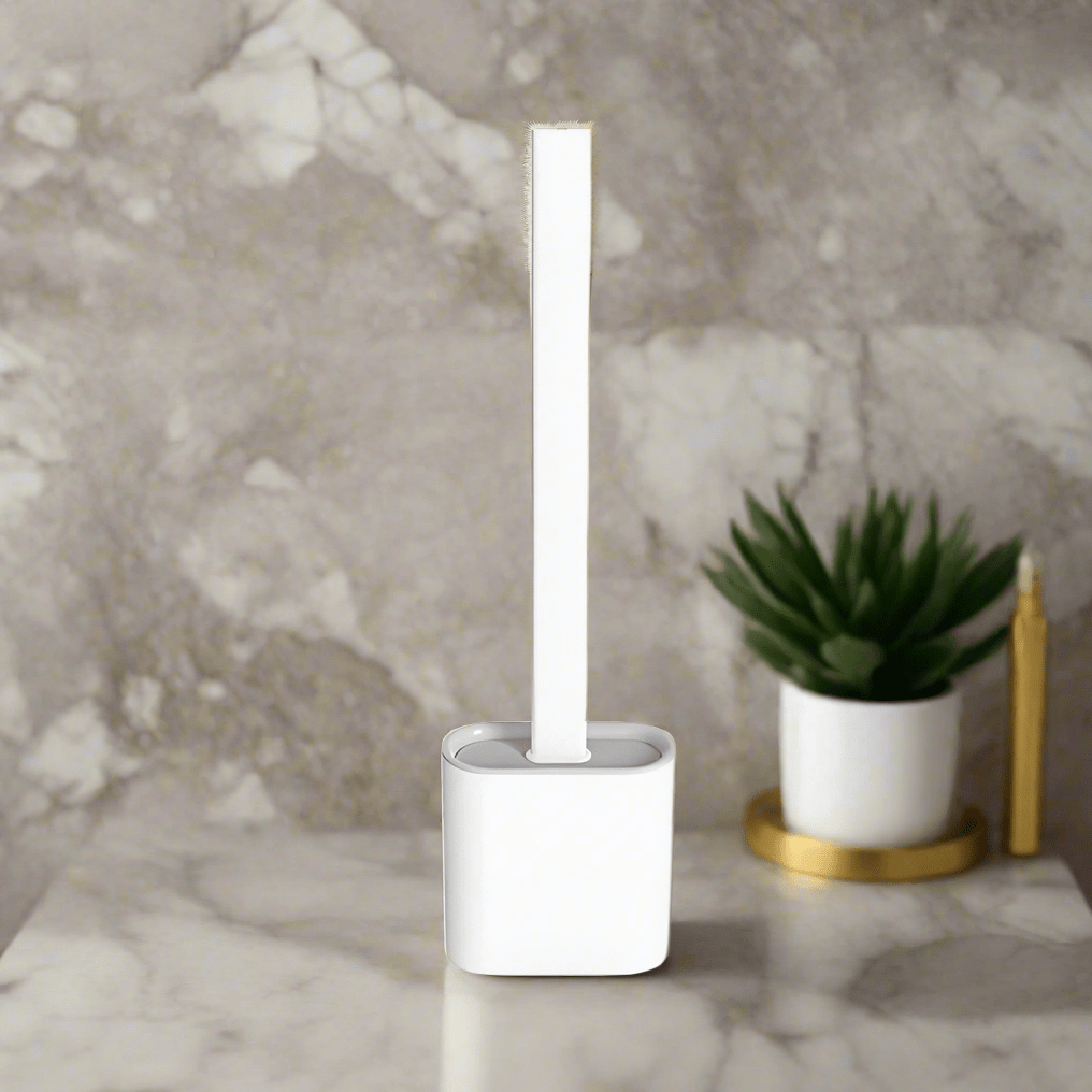 Scopino versatile in silicone per il WC, per un’igiene senza fatica | elesira