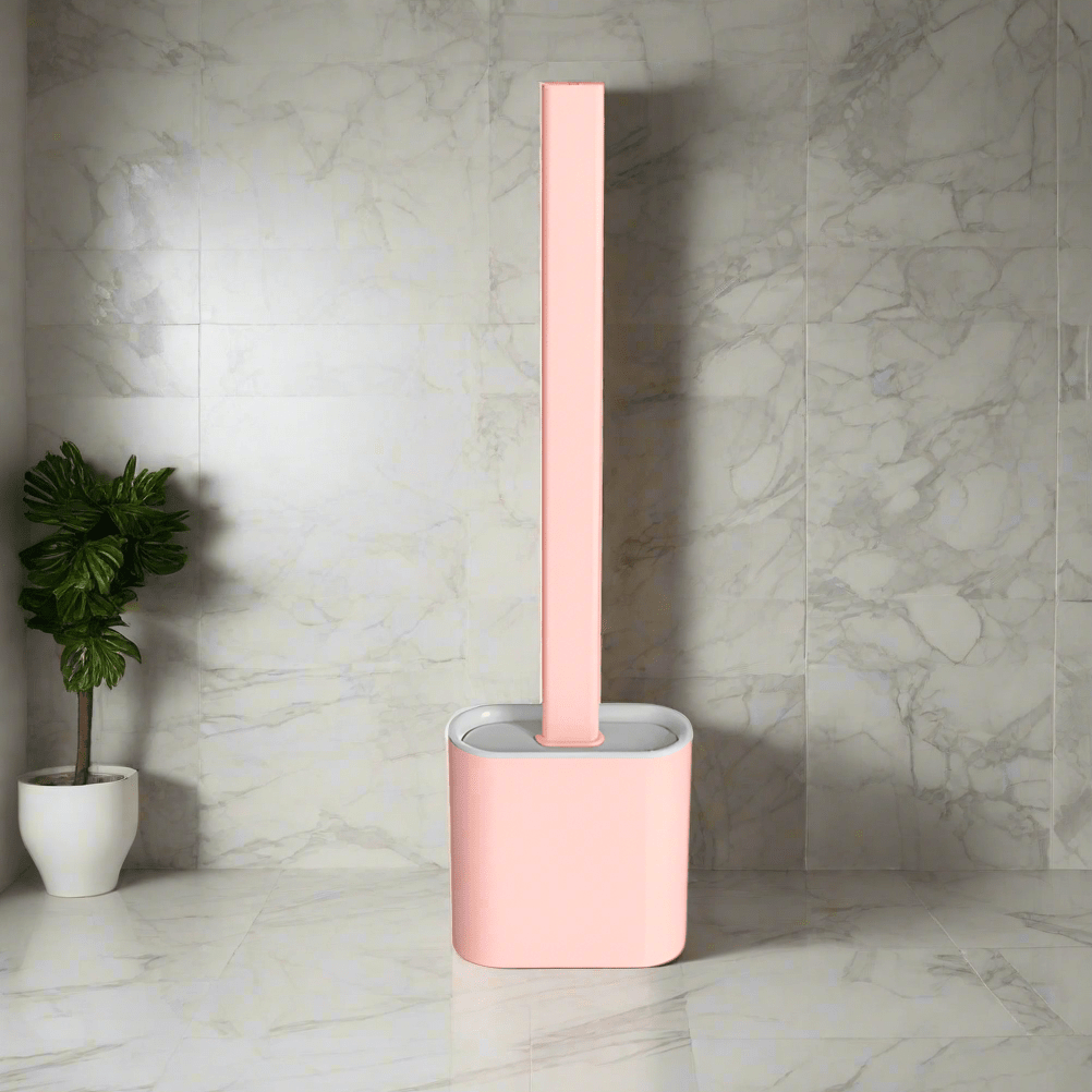 Scopino versatile in silicone per il WC, per un’igiene senza fatica | elesira