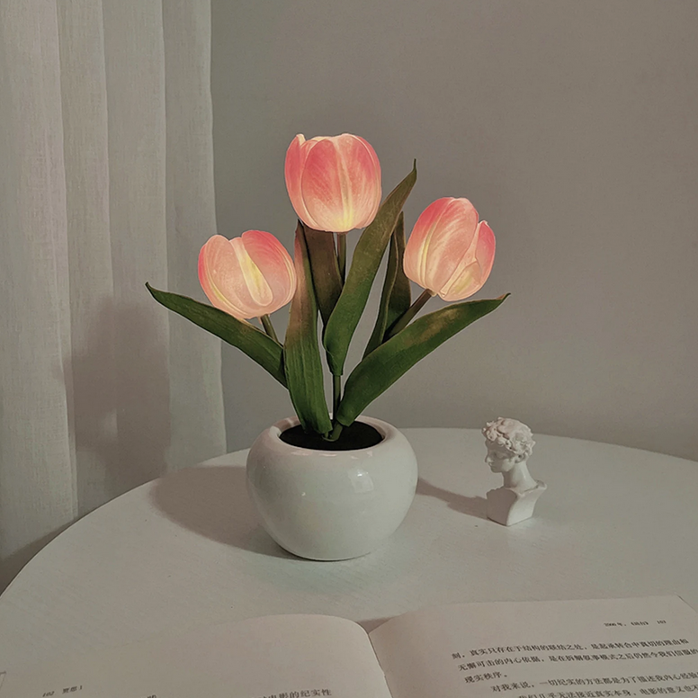 Maribel | Tulip-Shaped Night Lamp | elesira