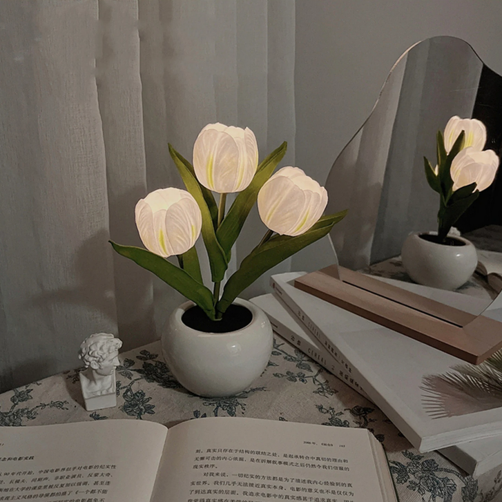 Maribel | Tulip-Shaped Night Lamp | elesira