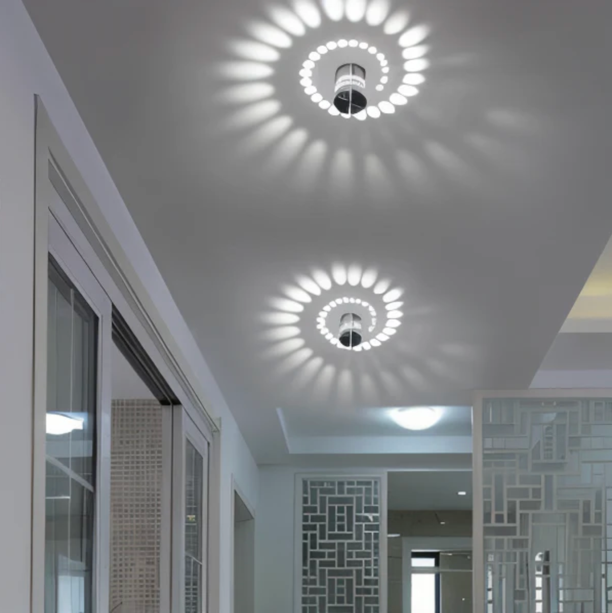 VividSpire-ledwandlamp met kleurverandering – moderne binnenverlichting | elesira