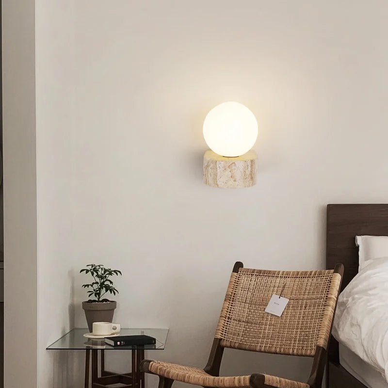 LumaNova LED Wall Lamp Sconce For Indoor Bedroom Space | elesira