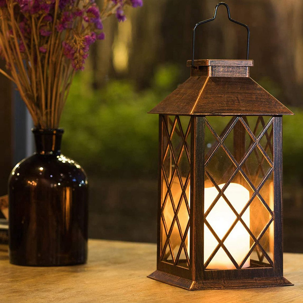 Bronze Antique Lantern | elesira