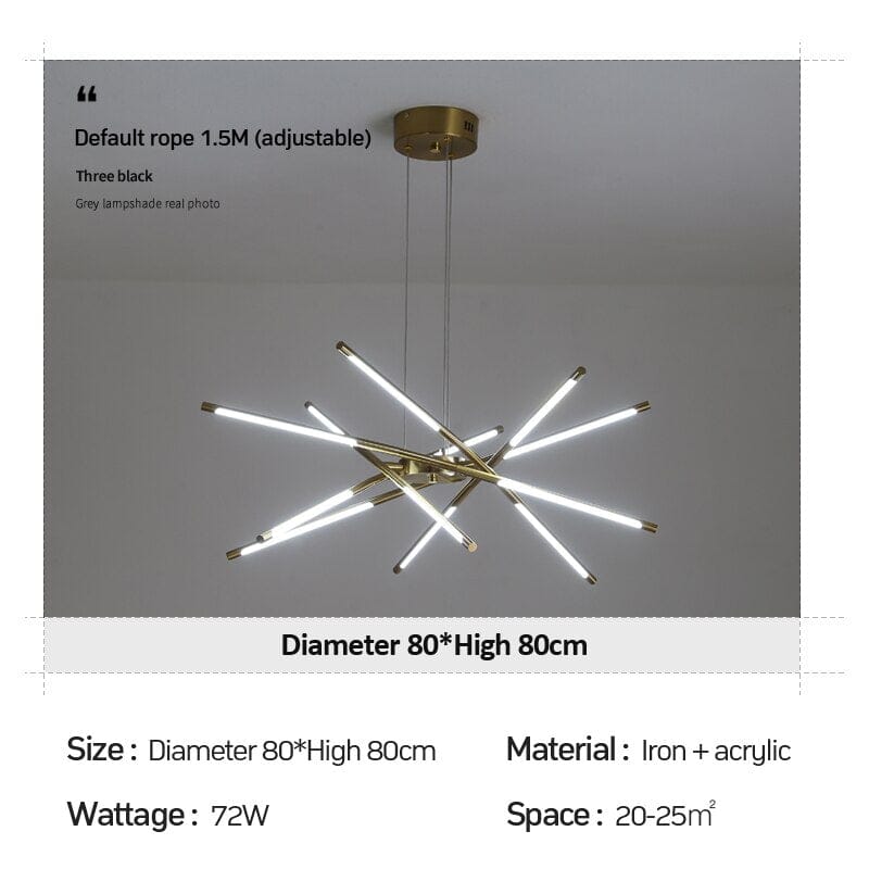 Stradivarius Spikey Chandelier | elesira