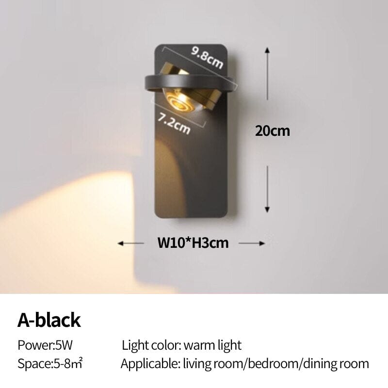 Isabella Rotatable Wall Light | elesira