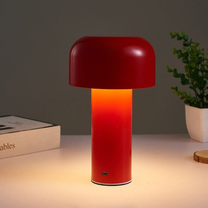 Stolní bezdrátová lampa ve tvaru houby v italském stylu | elesira
