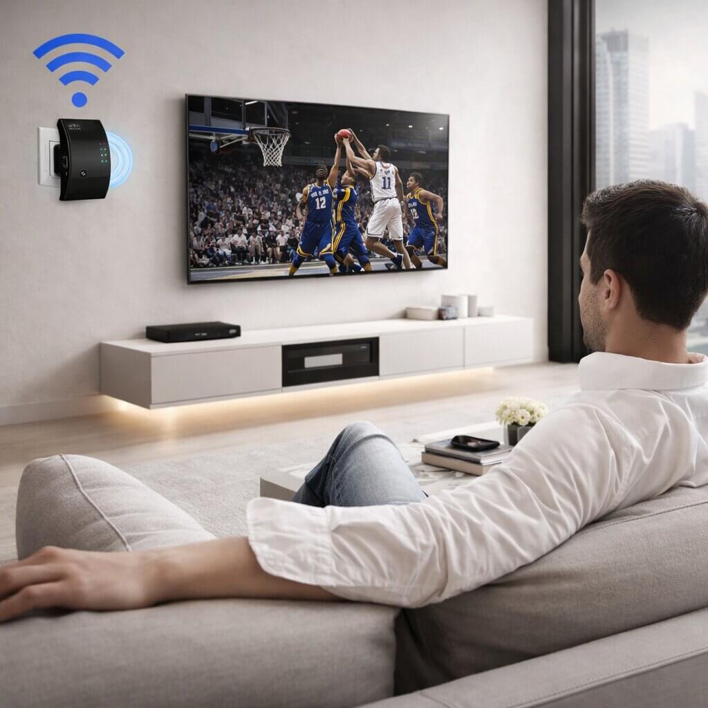 WiFi Range Extender - Easy Plug and Play Setup - Increased Coverage | elesira