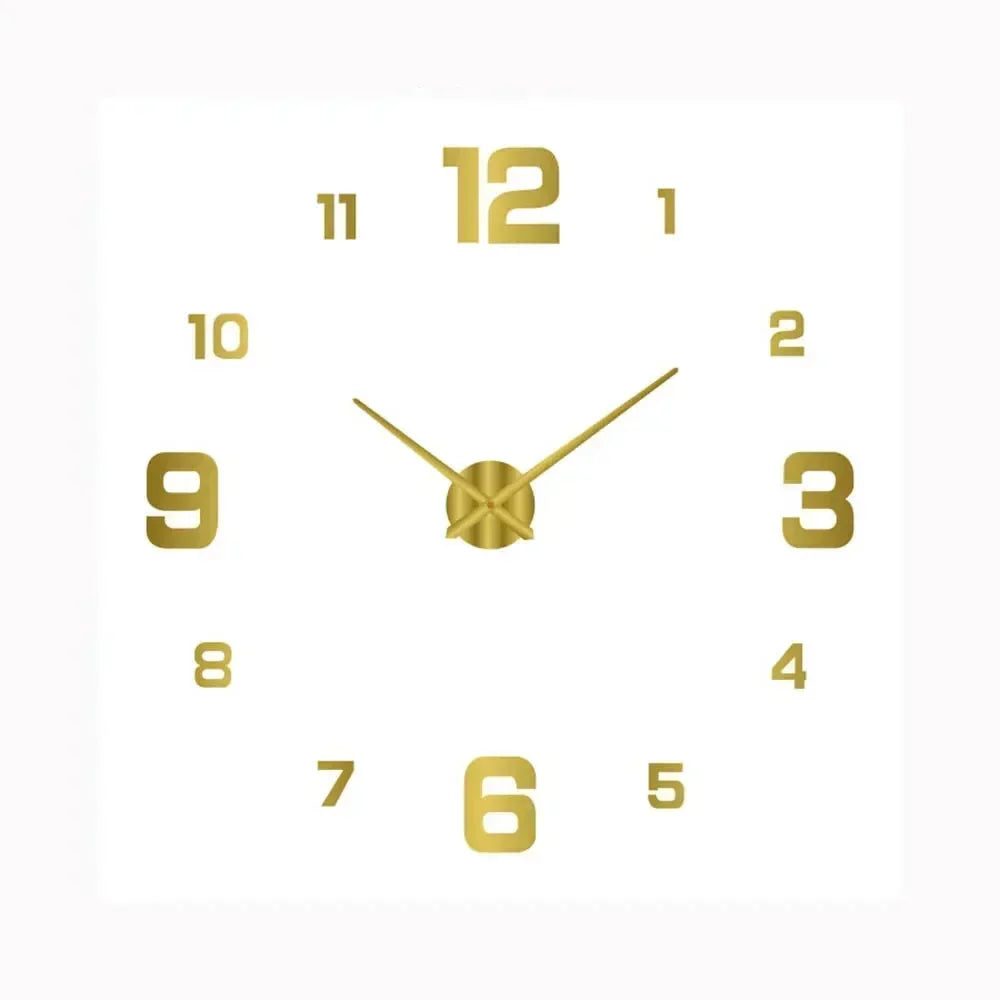 Whispering Elegance: Non-Ticking Wall Clock for Tranquil Spaces | elesira