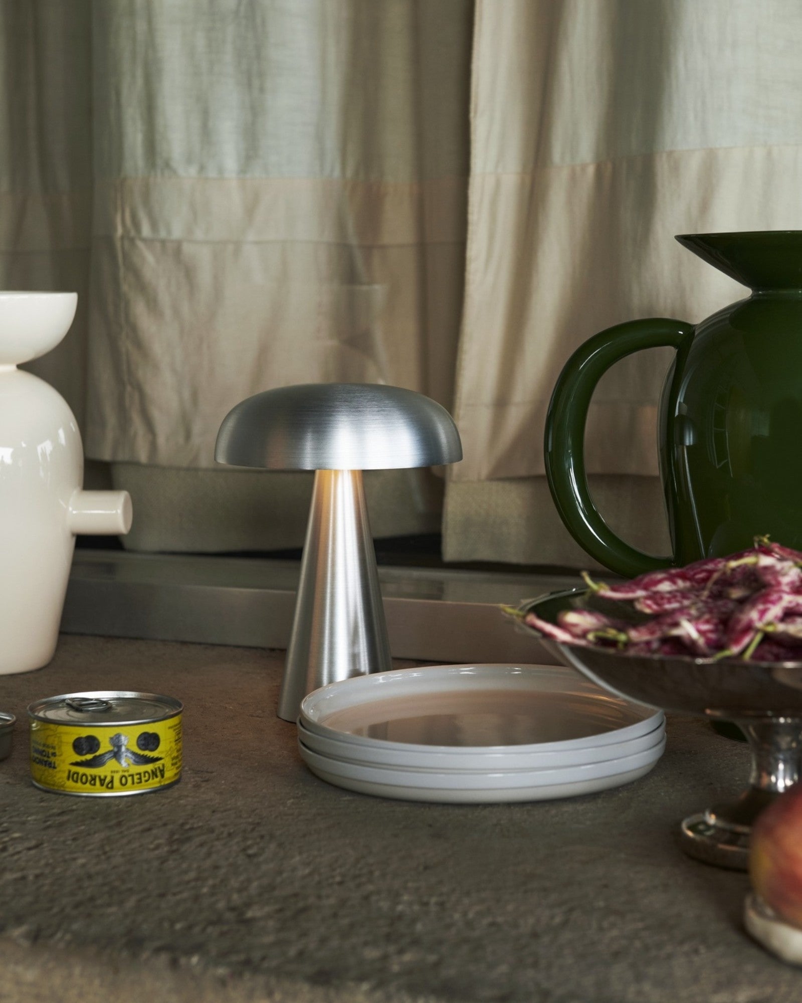 LumaLite – Rechargeable Table Lamp with 1800mAh Battery, USB-C and 3 Light Modes | elesira