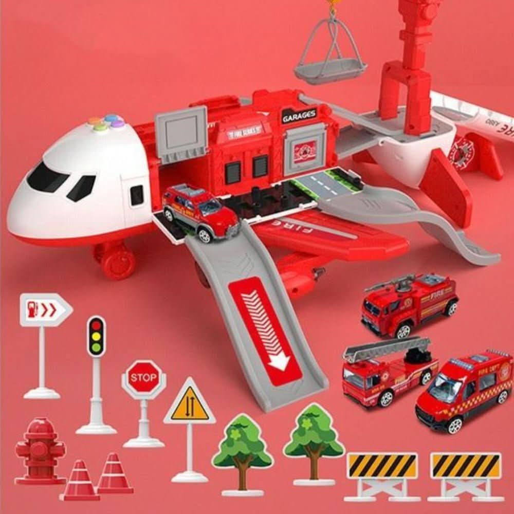Skyward Journey Play Set with Aircraft & Vehicles for Young Explorers | elesira