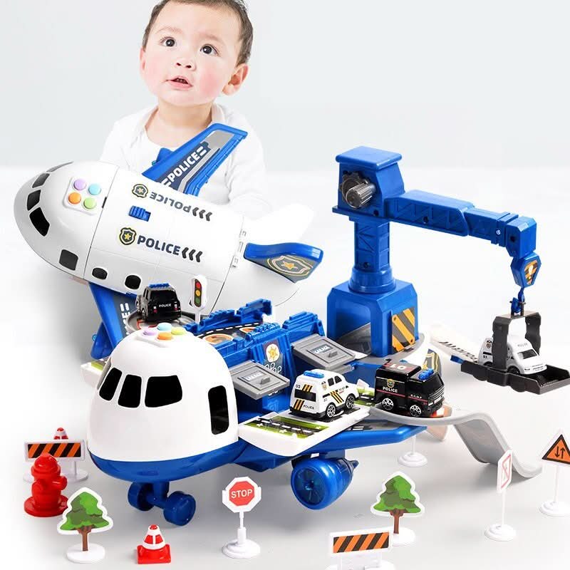 Skyward Journey Play Set with Aircraft & Vehicles for Young Explorers | elesira