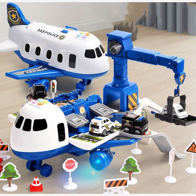 Skyward Journey Play Set with Aircraft & Vehicles for Young Explorers | elesira