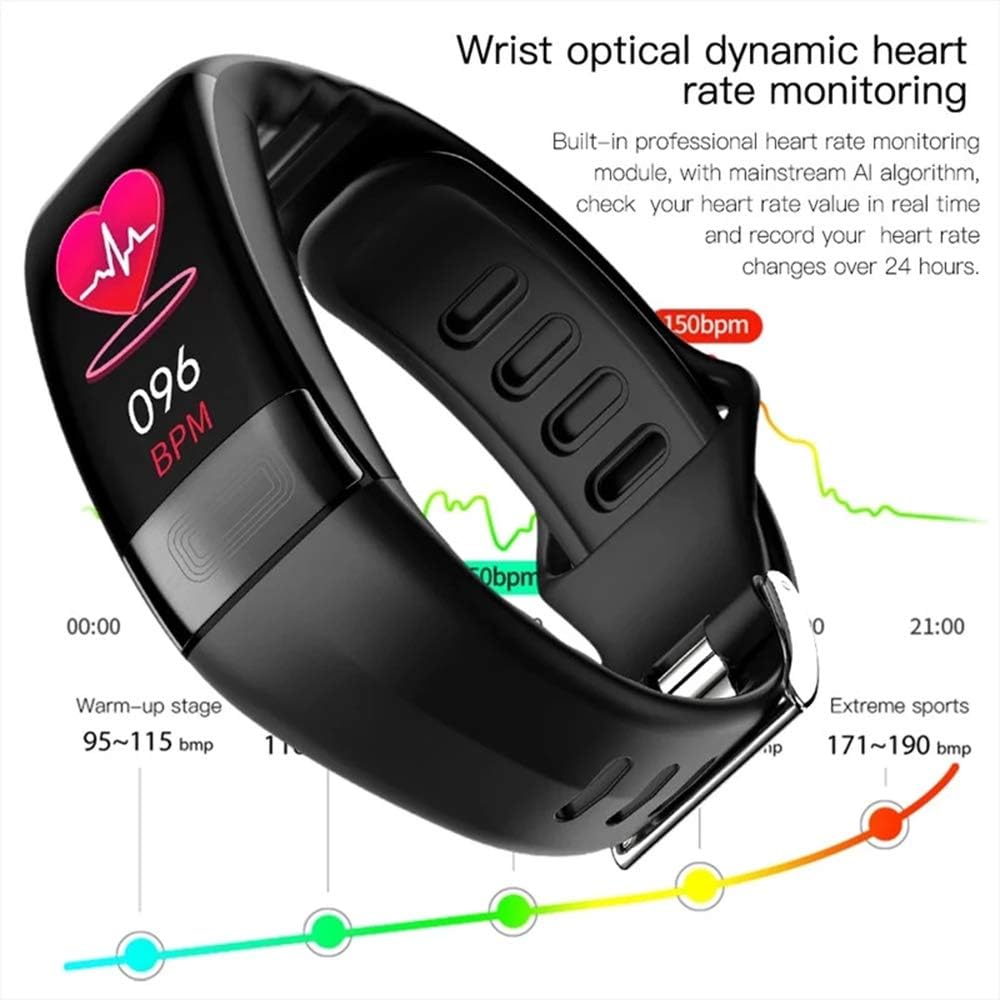 Smartwatch with Blood Pressure and EKG Monitoring, Heart Rate Tracking | elesira