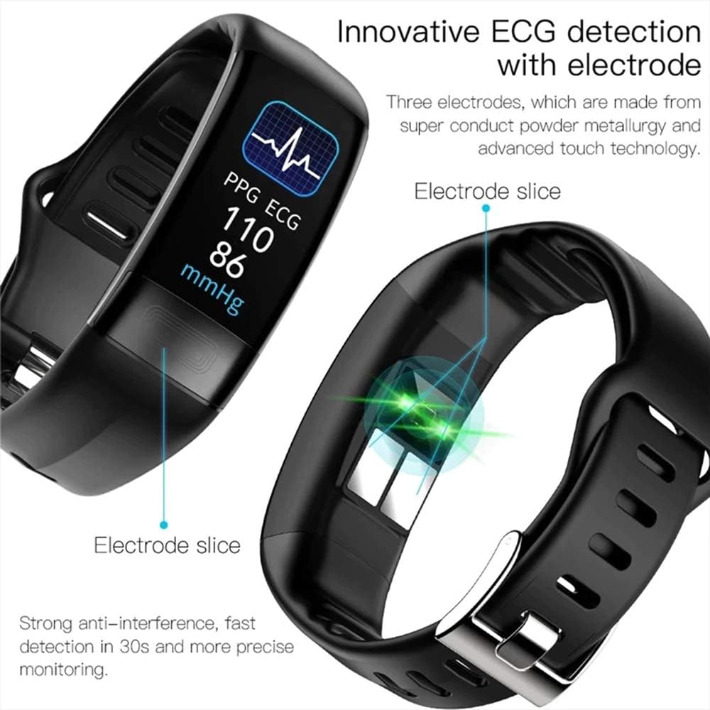 Smartwatch with Blood Pressure and EKG Monitoring, Heart Rate Tracking | elesira