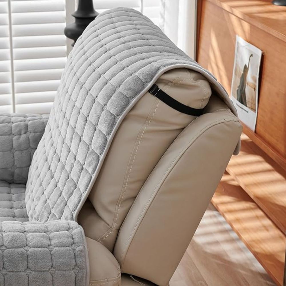 SleekGuard - Stretchable Microfiber Recliner Cover for Ultimate Protection | elesira