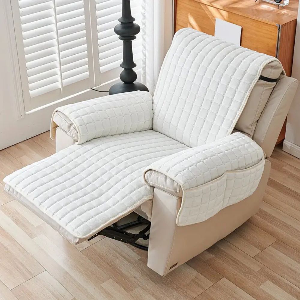 SleekGuard - Stretchable Microfiber Recliner Cover for Ultimate Protection | elesira