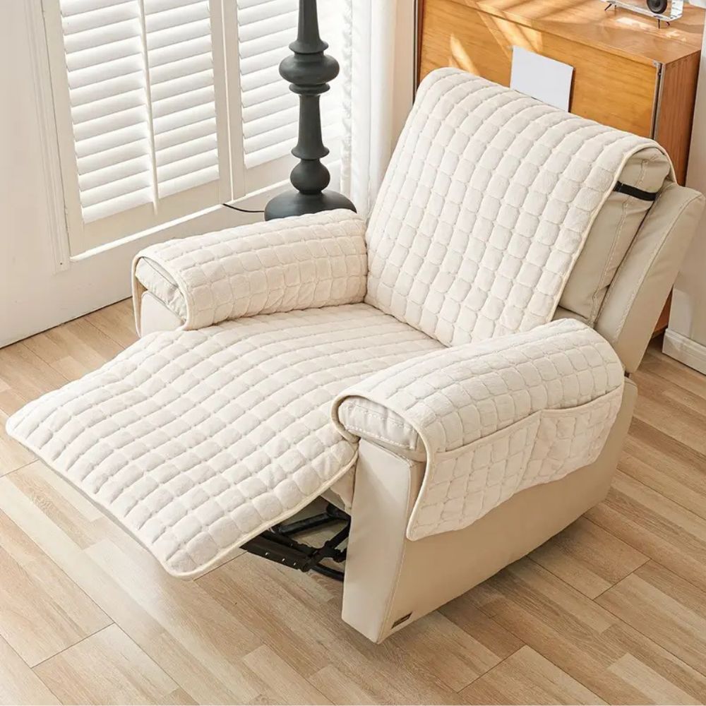 SleekGuard - Stretchable Microfiber Recliner Cover for Ultimate Protection | elesira