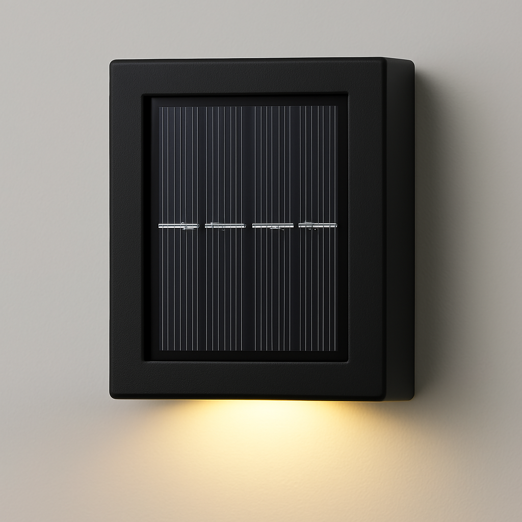 Appliques murales solaires LED sans fil - 8 heures d'autonomie lumineuse - Détecteur de mouvement | elesira