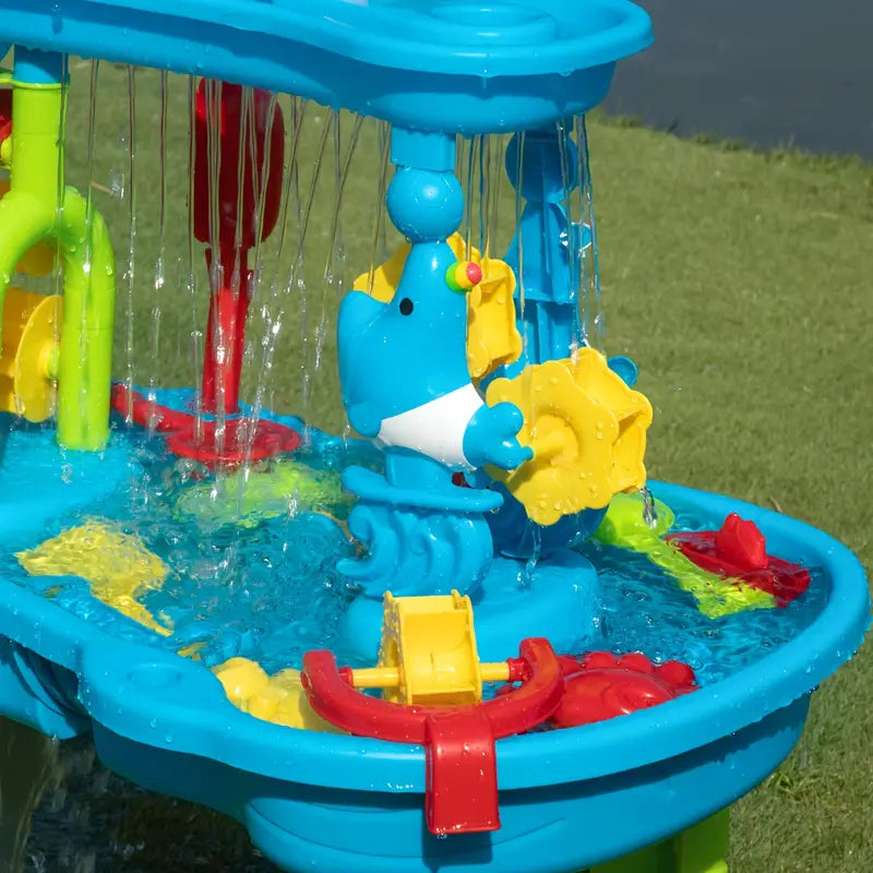 Tavolo WaterPlay a 3 livelli per giochi con sabbia e acqua | elesira