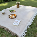 Vattentät utomhusfilt 180x180 cm – hopfällbar för picknick | elesira