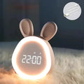 Horloge lapin LED Bunny : veilleuse pour enfants et rechargeable par USB | elesira
