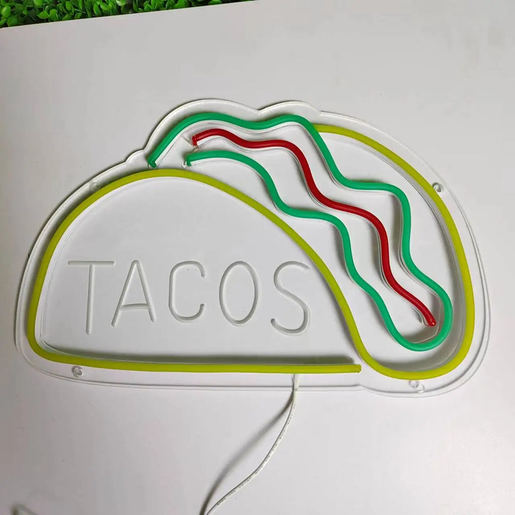 QuickBite - Fast Food Neon Sign Night Light | elesira