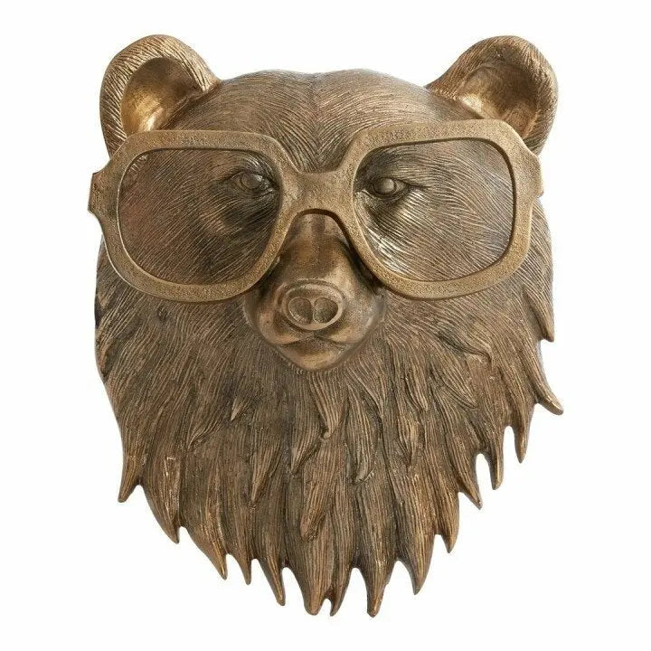 Wall Artwork Featuring Animal Head Design | elesira