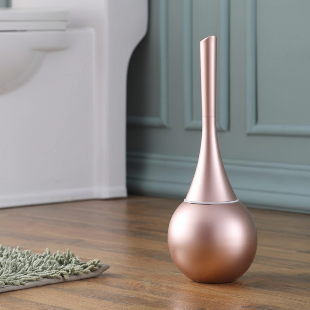 Set elegant pentru curățarea toaletei, cu suport cu design modern | elesira