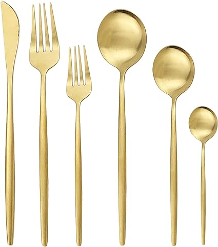 Sophisticated 36-Piece Stainless Steel Flatware Collection | elesira