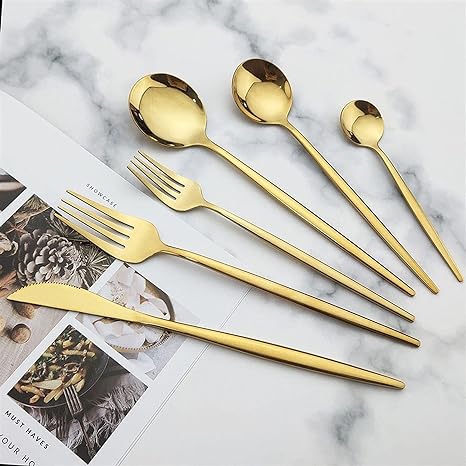Sophisticated 36-Piece Stainless Steel Flatware Collection | elesira