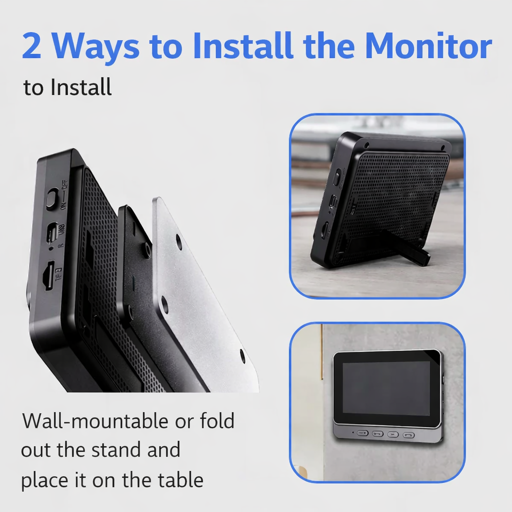 Video Doorbell with Camera - Live View and Two-Way Audio - Night Vision | elesira