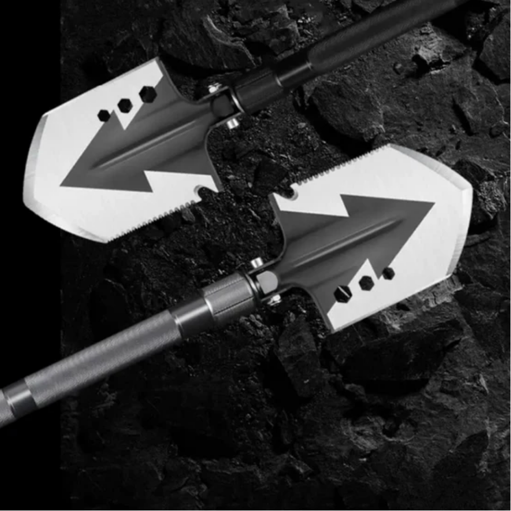 Versatile Folding Survival Shovel – 16 Essential Tools in One | elesira