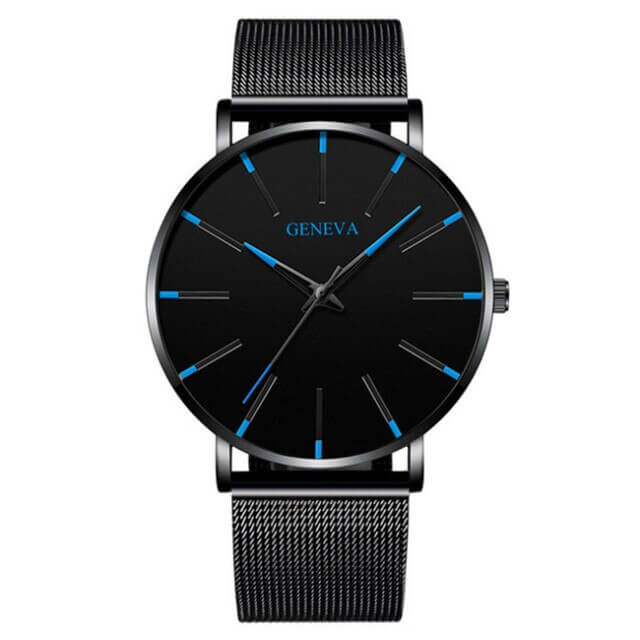 Sleek Men’s Essentials Watch with Elegant Stainless Steel Finish | elesira