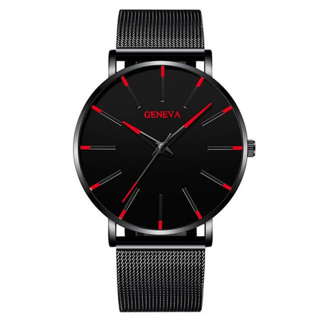 Sleek Men’s Essentials Watch with Elegant Stainless Steel Finish | elesira