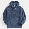 Kapuzenpullover aus weichem Veloursmaterial | elesira