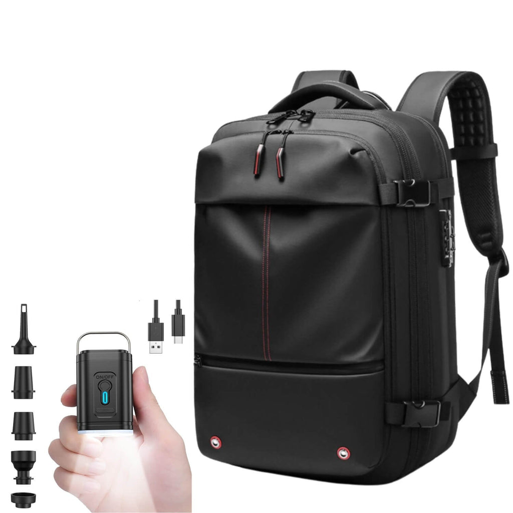 Mochila de viaje SpaceSaver Pro con sistema de compresión integrado | elesira
