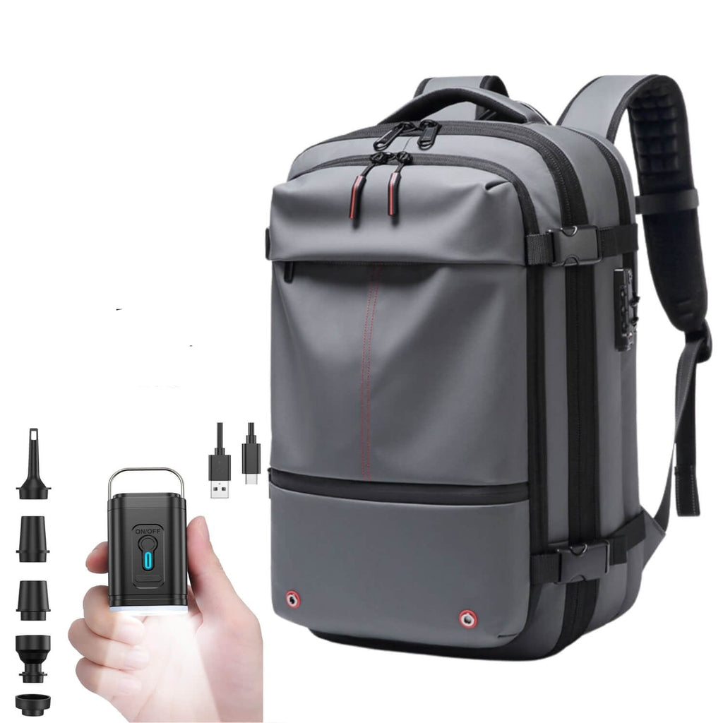 Mochila de viaje SpaceSaver Pro con sistema de compresión integrado | elesira